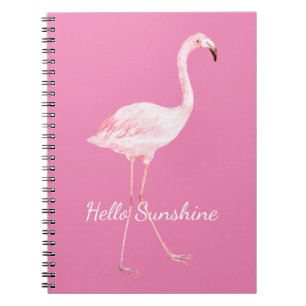 Pink Flamingo Notebook