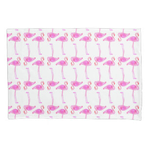 Pink Flamingo Pattern Pillowcase