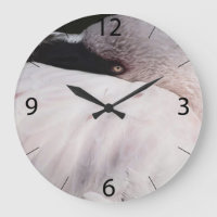 Pink Flamingo Portrait Drawing Effect Art