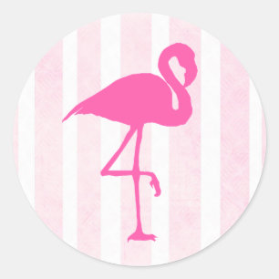 Pink Flamingo Stickers