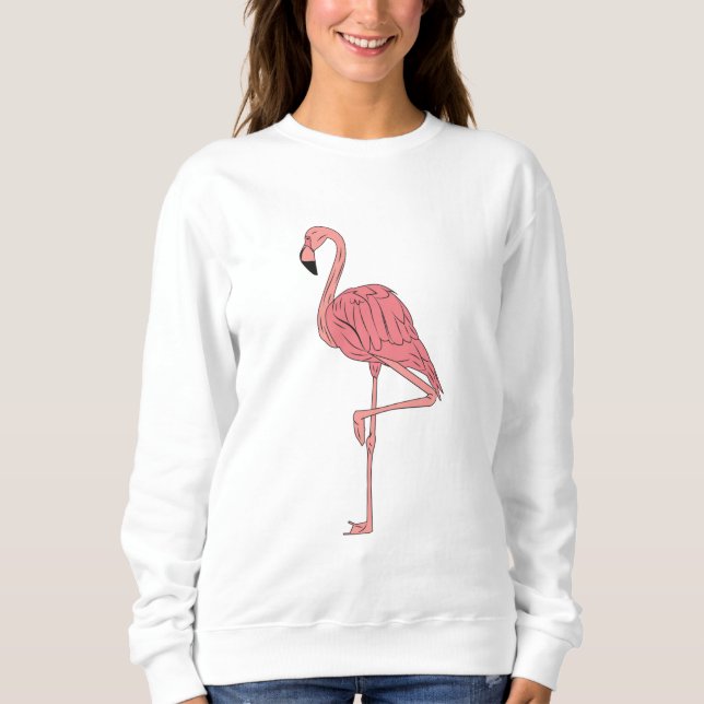 Pink Flamingo Sweatshirt (Front)