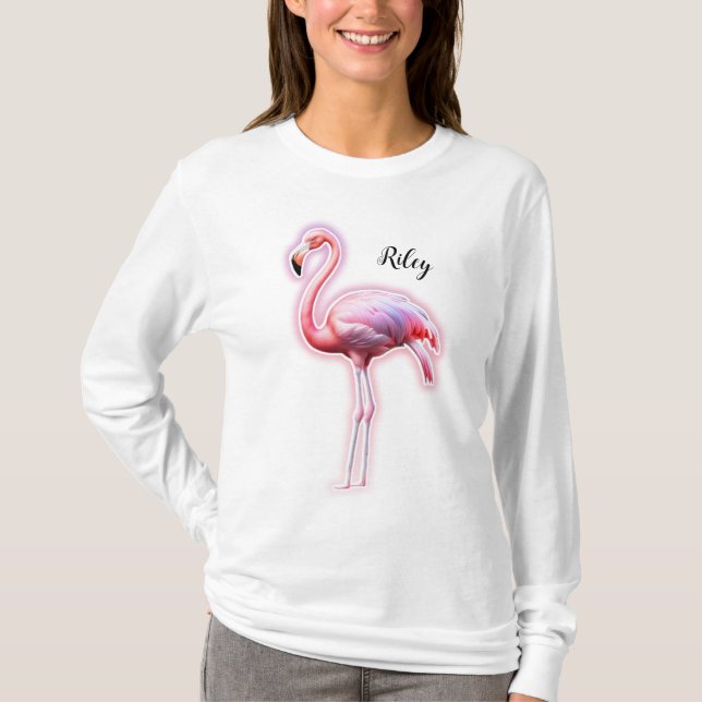 Pink Flamingo T-Shirt (Front)