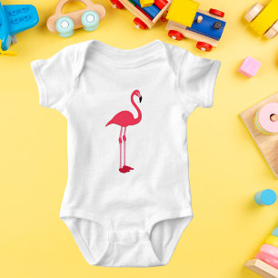 Pink Flamingo T-Shirt Baby Bodysuit