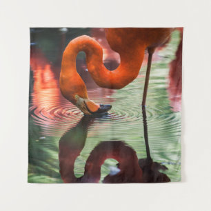 PINK FLAMINGO TAPESTRY