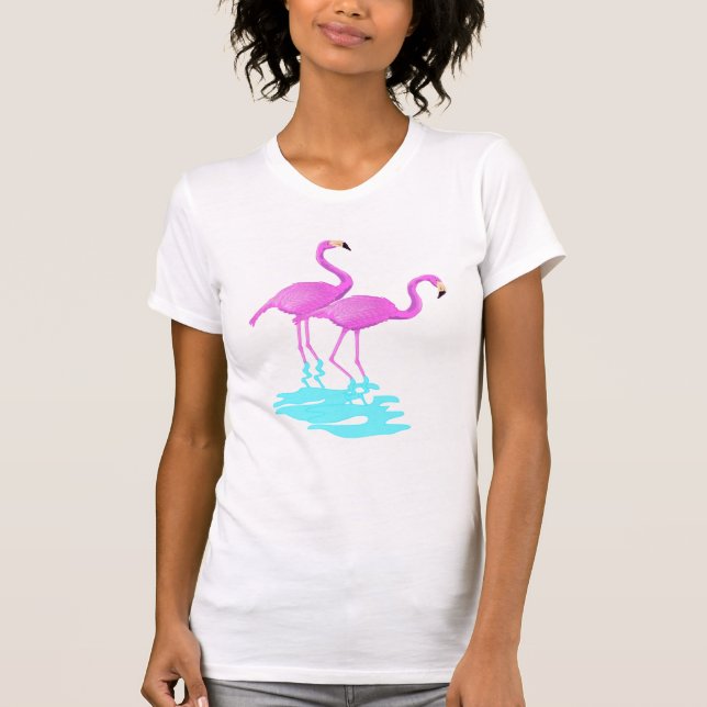 Pink Flamingo Tee (Front)