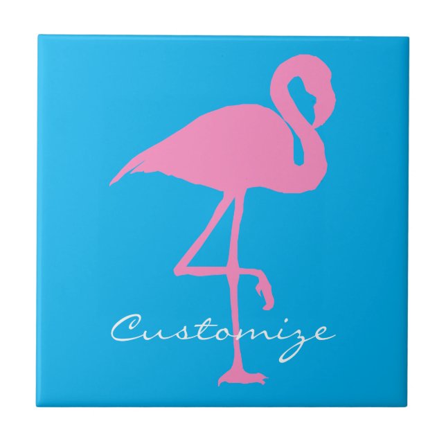 Pink Flamingo Thunder_Cove Tile (Front)