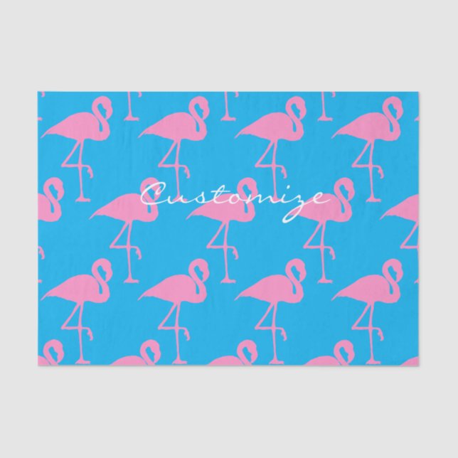 Pink Flamingo Thunder_Cove Tissue Paper (Front)