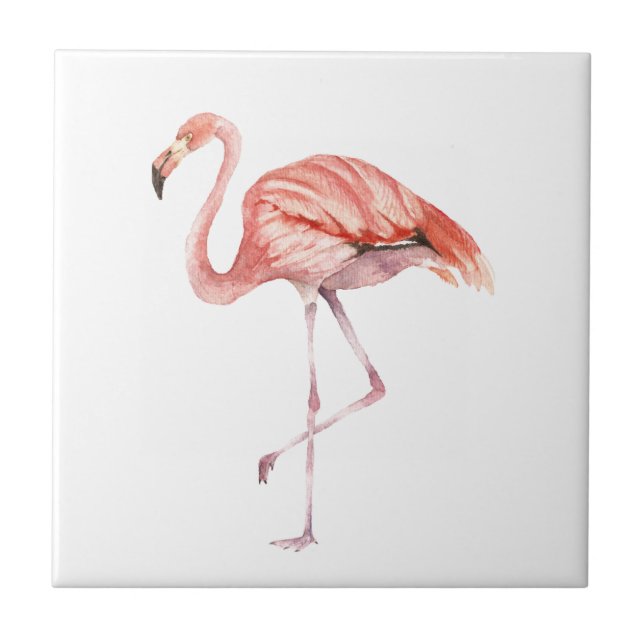 Pink Flamingo Tile (Front)
