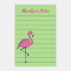 Pink Flamingo To Do List Post It Notes Gift