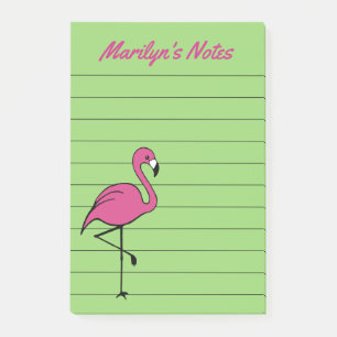 Pink Flamingo To Do List Post It Notes Gift