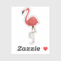 Pink Flamingo Tropics Coastal Beach Bird