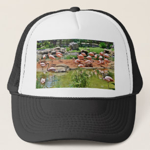 Pink Flamingo Trucker Hat
