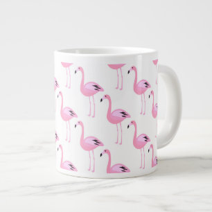 Pink Flamingos 2 Large Coffee Mug