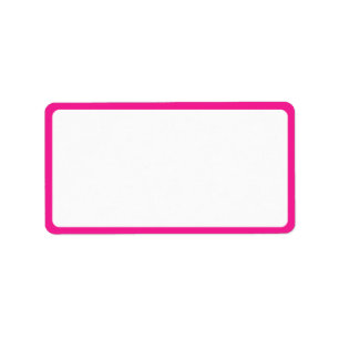 Pink Flamingos Address Labels