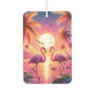Pink flamingos Air Freshener! Car Air Freshener