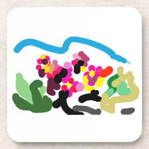 Pink flamingos  dance joy coaster