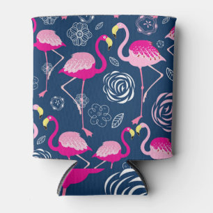 Pink Flamingos: Graphic Dark Pattern Can Cooler