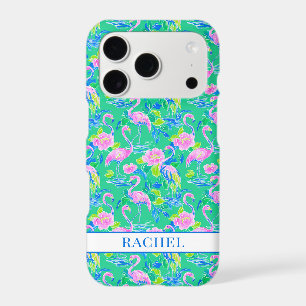 Pink Flamingos Monogrammed
