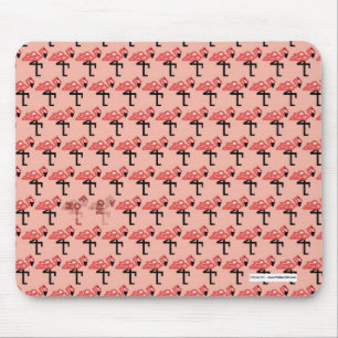 Pink Flamingos Mousepad