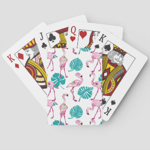 Pink Flamingos Playing Cards