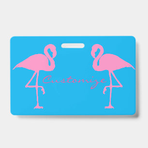 Pink Flamingos Thunder_Cove ID Badge
