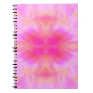 Pink Flare Spiral Notebook