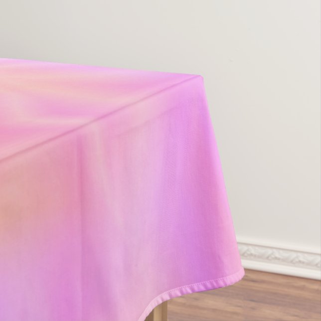 Pink Flare Tablecloth (In Situ)