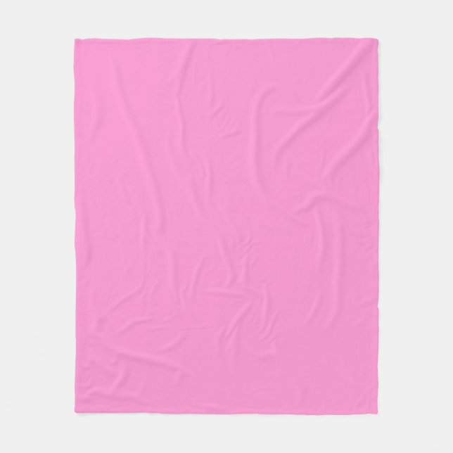  Pink Fleece Blanket (Front)
