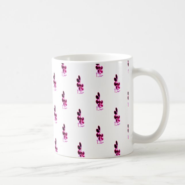 Pink Flo Coffee Mug (Right)