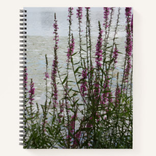 Pink Flora by the Lake Notebook