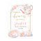 Pink Floral A Baby is Brewing Welcome Sign