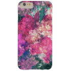 Pink Floral Abstract iPhone Case