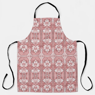 Pink Floral Apron