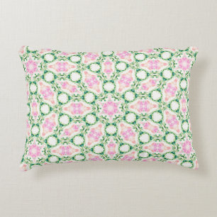 Pink Floral Artistic Abstract Pattern Decorative Cushion