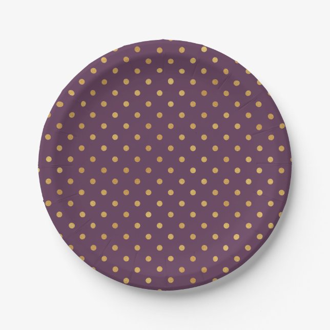 Pink Floral Bathroom Accessories Paper Plate (Front)