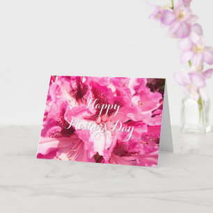 Pink Floral Bliss - Personalised Mother's Day Card