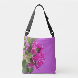 Pink Floral Bloom Crossbody Bag