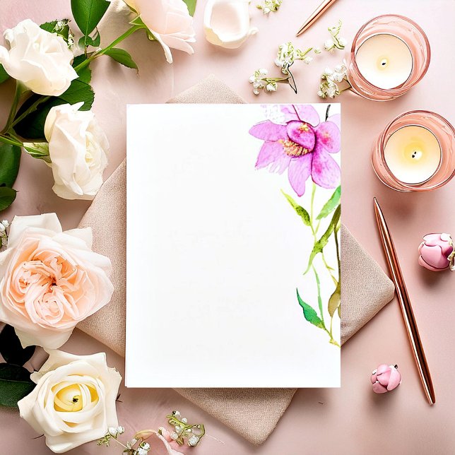 Pink floral border (Creator Uploaded)