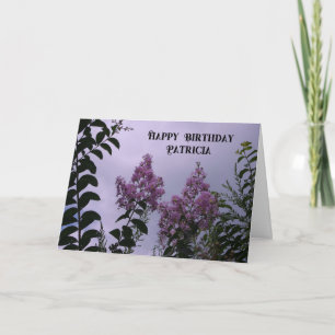 Pink Floral Card