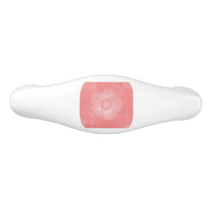 Pink Floral Ceramic Drawer Pull