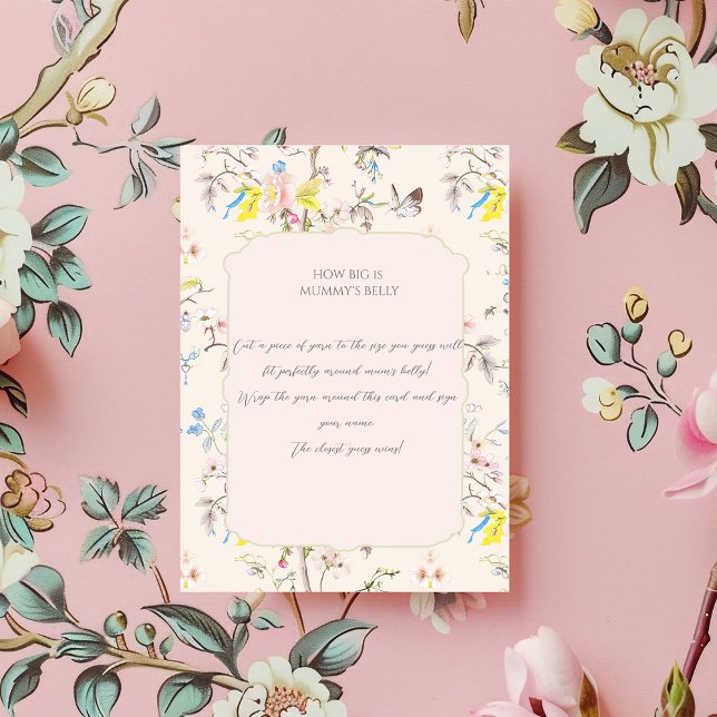 Pink Floral Chinoiserie Baby Shower (Creator Uploaded)