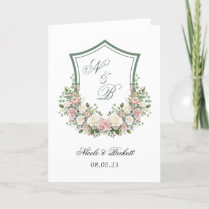 Pink Floral Crest Programme