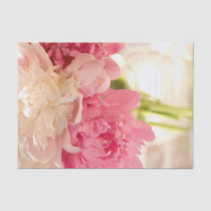 Pink Floral Custom 10lb Tissue Paper