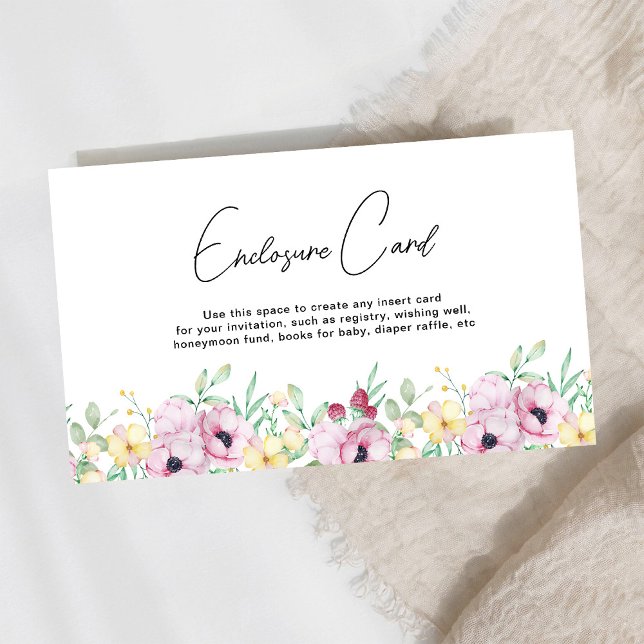 Pink Floral Custom Card (Creator Uploaded)