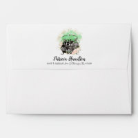 Pink Floral Cute Halloween Baby Shower