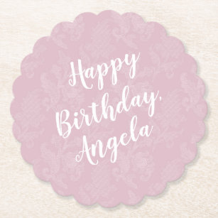 Happy Birthday Angela Home Furnishings Accessories Zazzle Co Nz