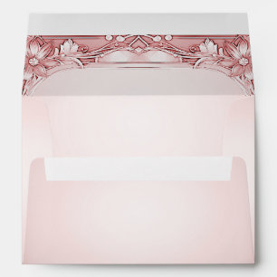 Pink Floral Envelope