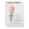 Pink Floral Greenery Balloon Baby Shower