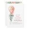 Pink Floral Greenery Balloon Baby Shower