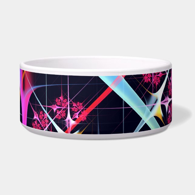 Pink Floral Modern Abstract Art Colour Pattern #01 (Front)